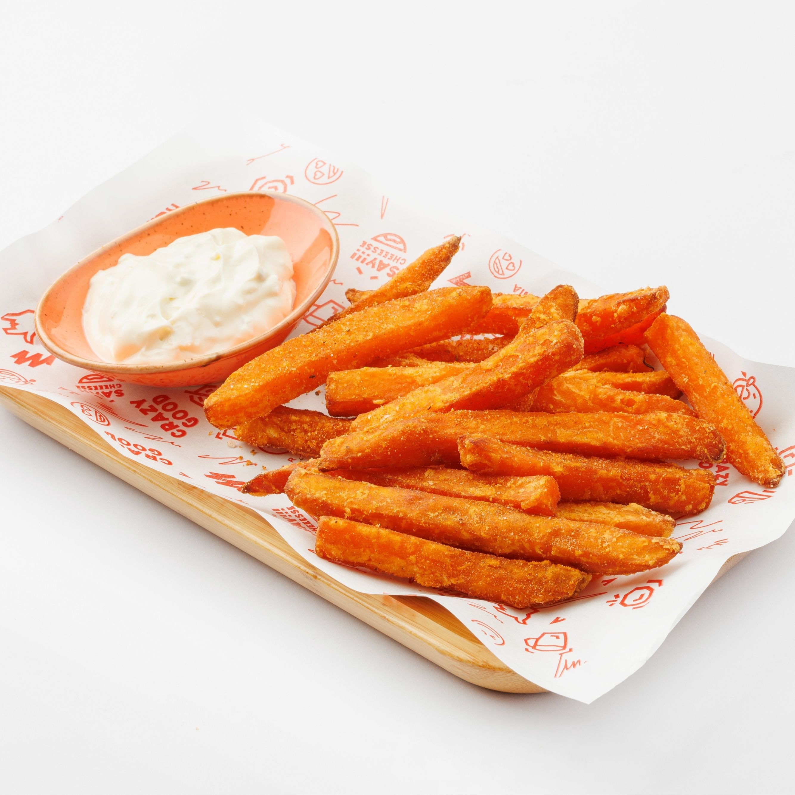 Cartofi dulci crocanți