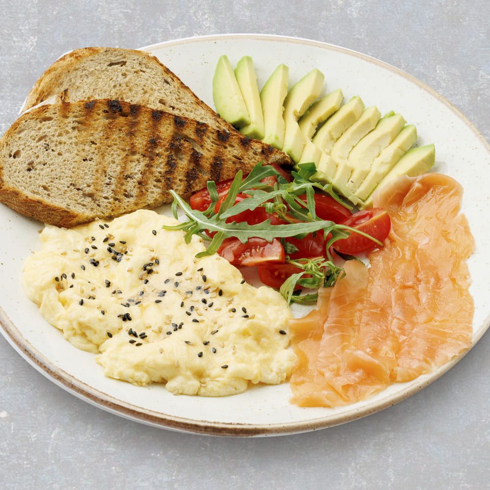 Скроб с лососем 